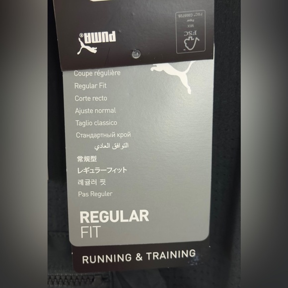 PUMA Train First Mile Lightweight Hoodie Black Thumbholes & Kangaroo Po… - Picture 8 of 13